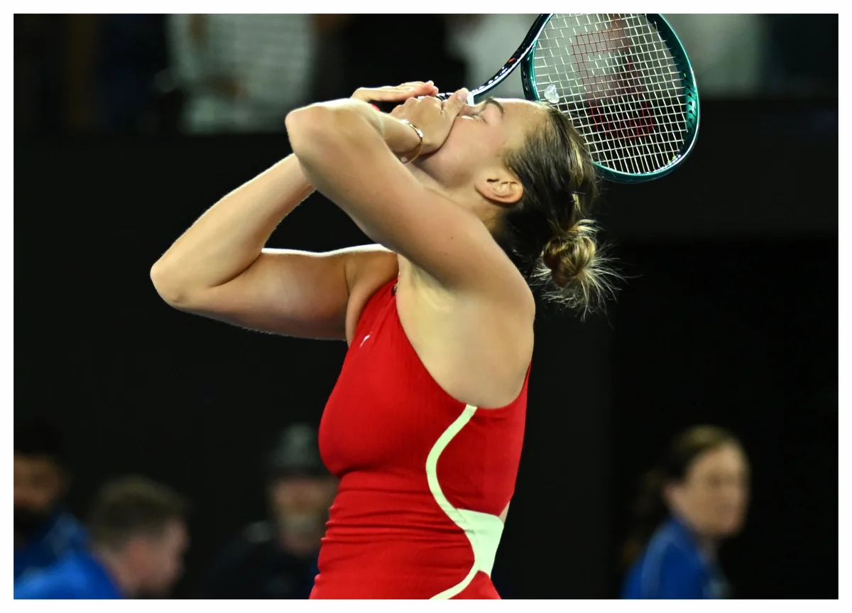 Aryna Sabalenka wins second straight Australian Open women’s singles title