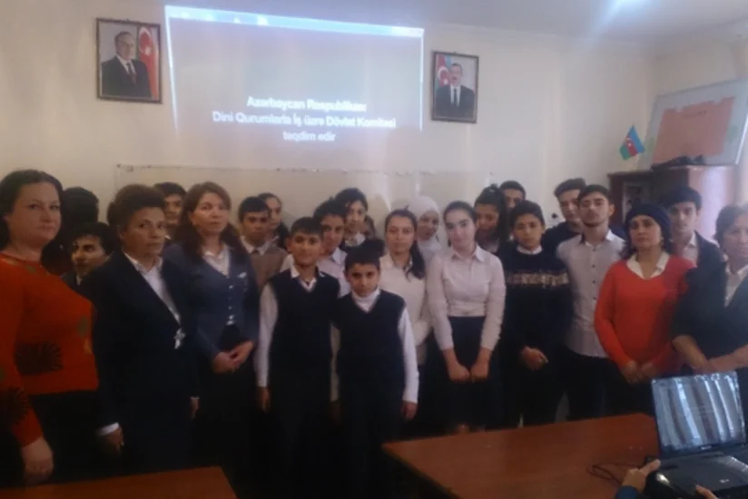 Şuşanın ümumtəhsil məktəblərində Fitnə sənədli filmi nümayiş etdirilib