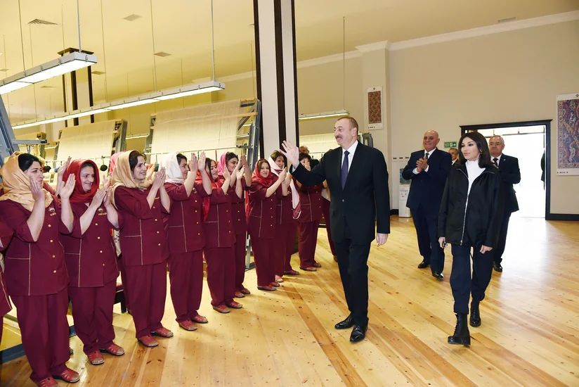 President Ilham Aliyev inaugurates Aghdam branch of Azerkhalcha OJSC