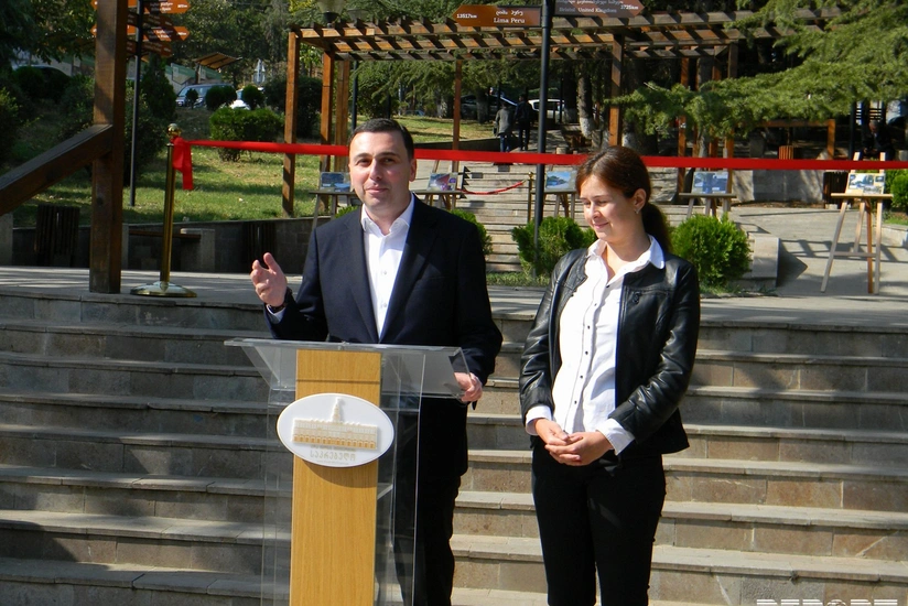 Tbilisidə qardaş şəhərlərə həsr olunmuş bağ açılıb