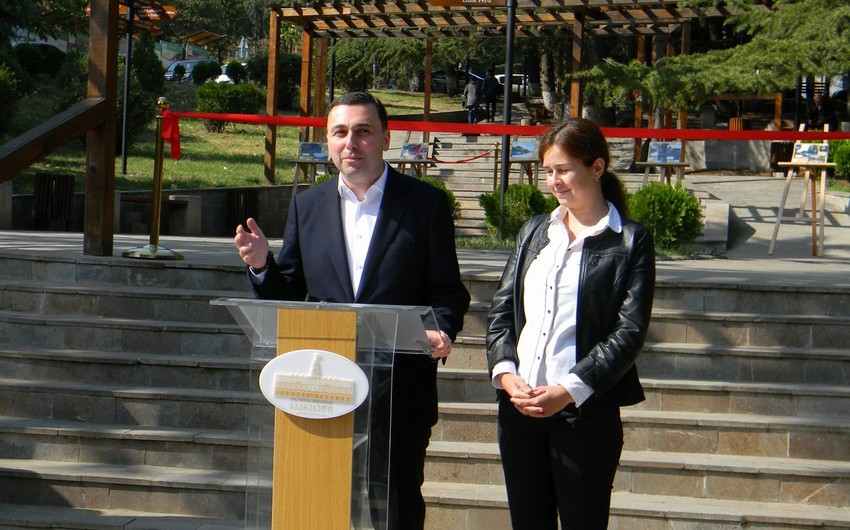 Tbilisidə qardaş şəhərlərə həsr olunmuş bağ açılıb