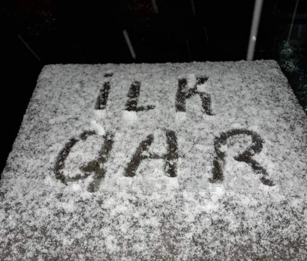 Şimal bölgəsinə ilk qar yağıb