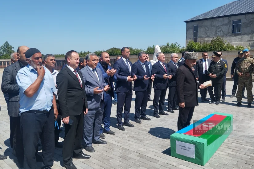 Şabranda Birinci Qarabağ müharibəsinin şəhidi Cəlil Şaxayev dəfn edilib - YENİLƏNİB