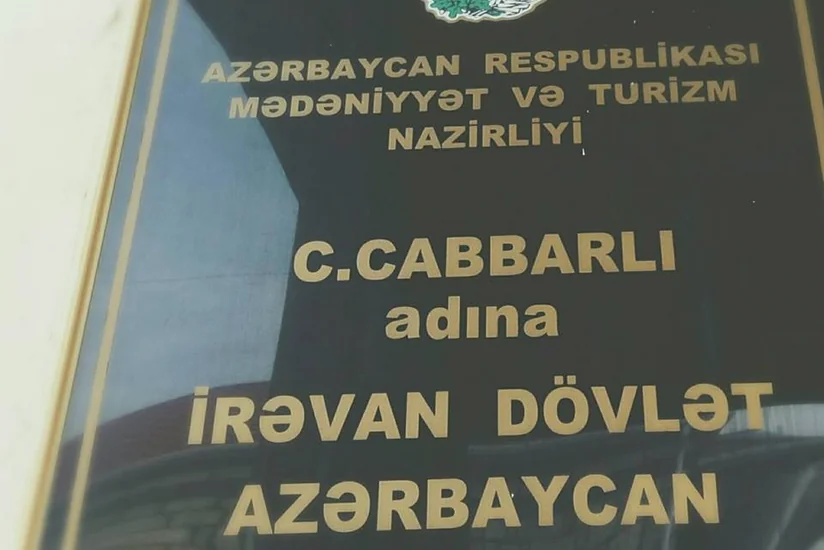 İrəvan Dram Teatrının binasında təmir işləri başlayıb