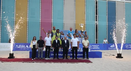 Çimərlik voleybolu üzrə Azərbaycan çempionatının mükafatçıları müəyyənləşib