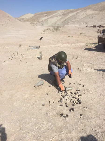 Giləzi və Sitalçayda 794 ədəd partlamamış hərbi sursat aşkar olunub