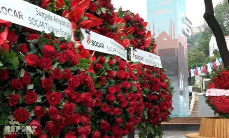 İstanbulda Heydər Əliyevin 95 illik yubileyi qeyd olunub