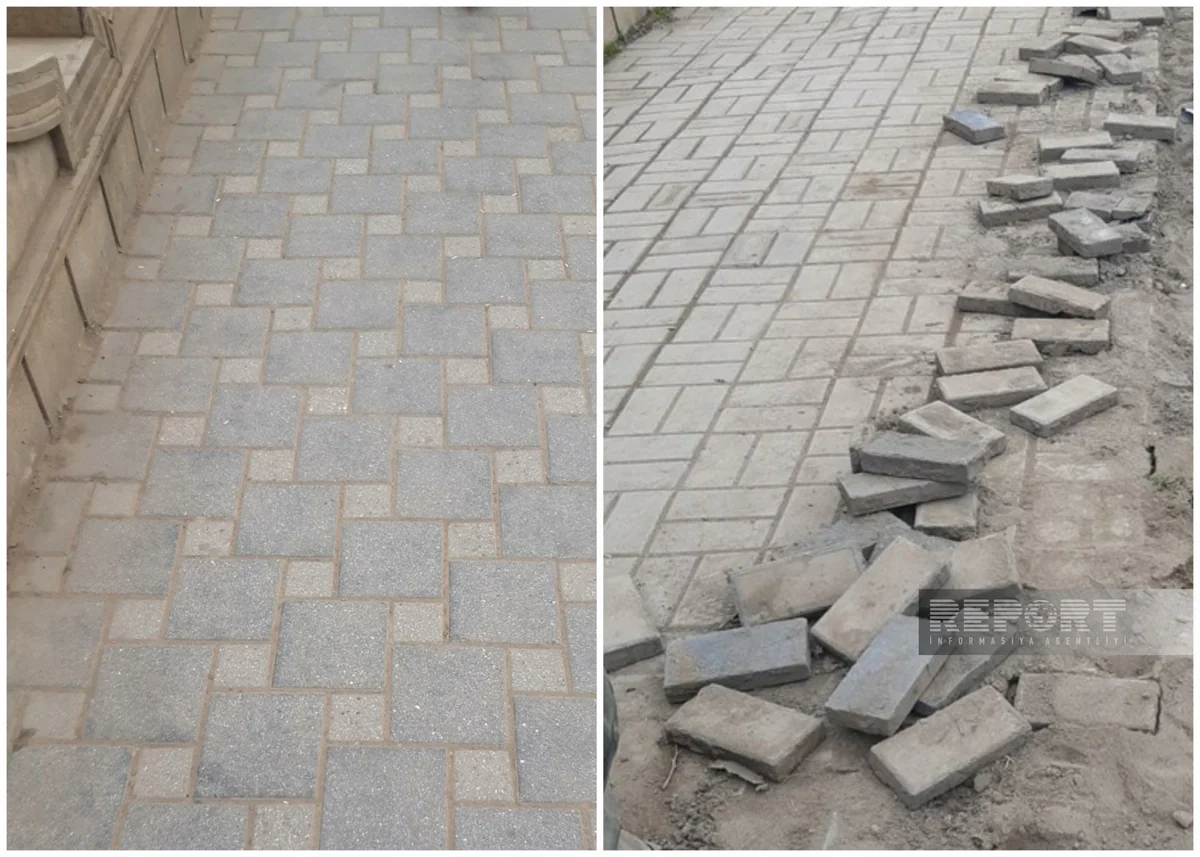 Biləsuvarda Heydər Əliyev prospektinin bəzi hissələrində olan səki problemi həll olunub