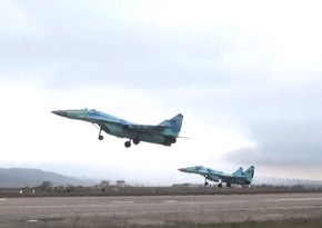 Redeployment of combat aircraft held in exercises - VIDEO