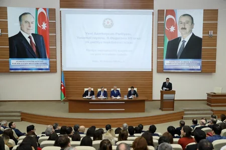 Yasamalda 57 nəfərə YAP-ın üzvlük vəsiqəsi təqdim olunub