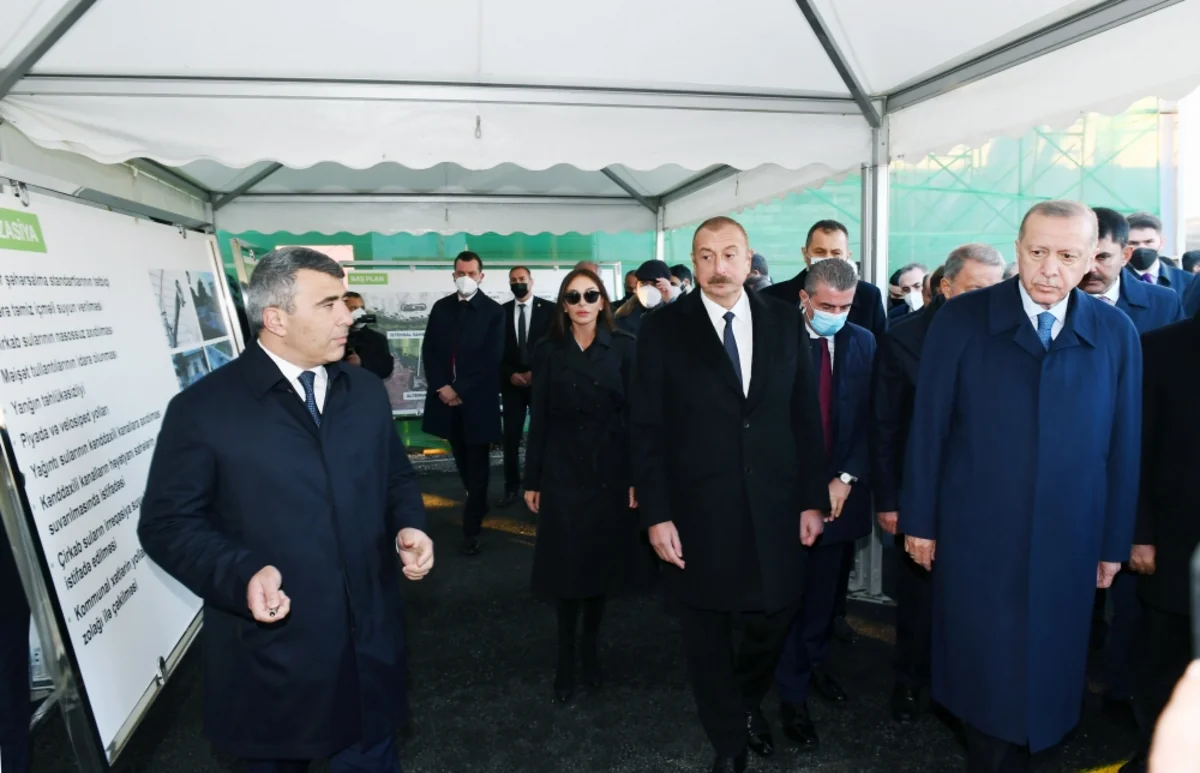 İlham Əliyev və Ərdoğan Zəngilanda “Ağıllı kənd” layihəsi çərçivəsində görülən işlərlə tanış olublar