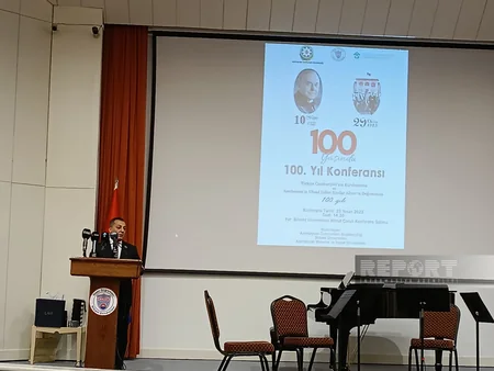 Ankarada Heydər Əliyevin anadan olmasının 100-cü ildönümü ilə bağlı konfrans keçirilib
