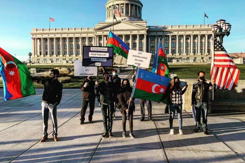 ABŞ-da Azərbaycan İcması Qarabağa dəstək aksiyası təşkil edib