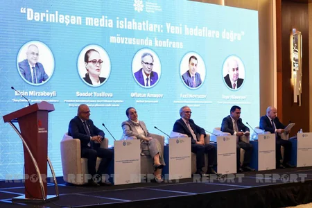 “Dərinləşən media islahatları: Yeni hədəflərə doğru” mövzusunda konfrans keçirilib