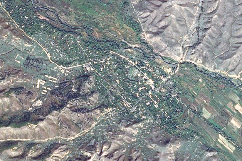 Satellite imagery of Zangilan