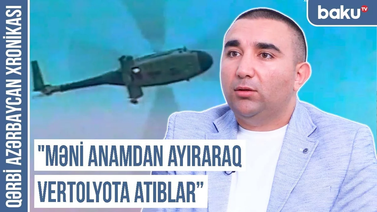 Qərbi Azərbaycan Xronikası: Helikopterlə xilas edilən körpənin tarixçəsi