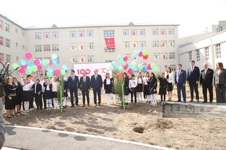Gəncədə Türkiyə Cümhuriyyətinin yaranmasının 100 illiyi ilə əlaqədar tədbir keçirilib