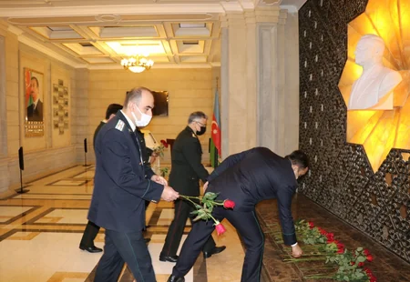 Hərbi Prokurorluqda milli prokurorluğun yaradılmasının 103-cü ildönümünə həsr olunan mərasim keçirilib