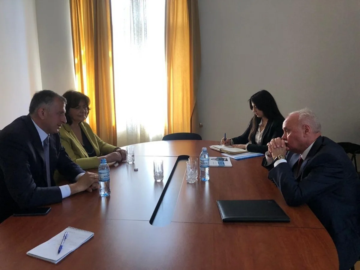 Gürcüstanın ÜST-nin regional direktorluğuna namizədi Azərbaycanda görüşlər keçirib