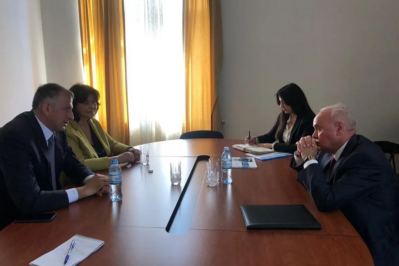 Gürcüstanın ÜST-nin regional direktorluğuna namizədi Azərbaycanda görüşlər keçirib
