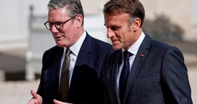 Starmer və Makron Rusiyaya təzyiqləri artırmaq barədə razılığa gəlib