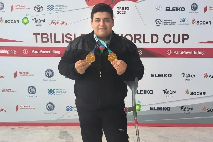 Azərbaycanın daha iki paraatleti Dünya Kubokunda medal qazanıb