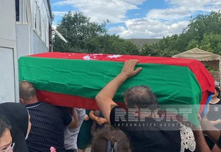 Göygöldə Birinci Qarabağ müharibəsinin şəhidi Ucar Zeynalov dəfn edilib - YENİLƏNİB