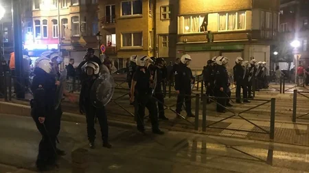 В Брюсселе произошли беспорядки после проигрыша сборной Бельгии
