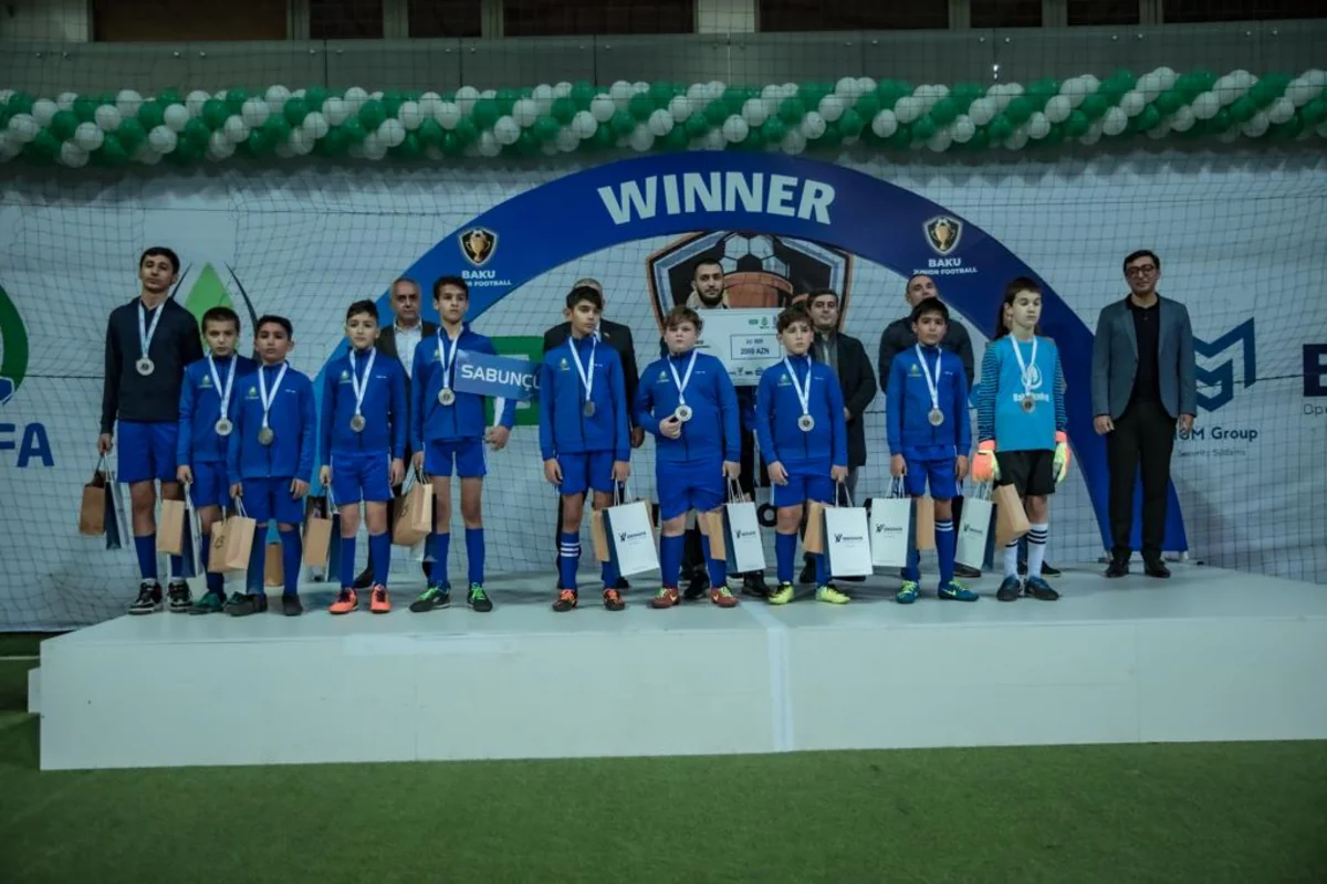 Bakı kənd və qəsəbələri arasında uşaq futbol turnirinə yekun vurulub
