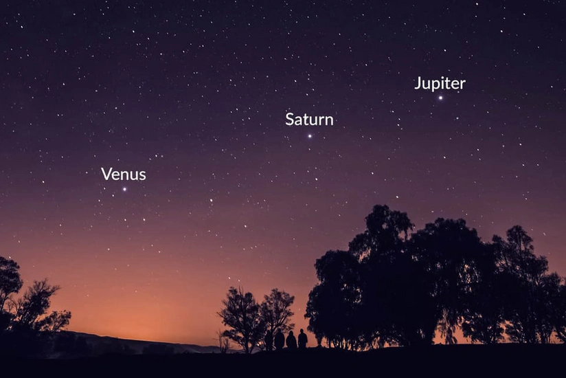 Planetlərin mini paradı başlayıb