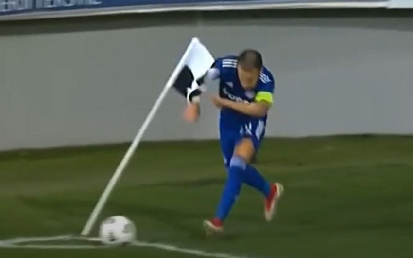 Bakı küləyi fransalı futbolçuya çətin anlar yaşadıb