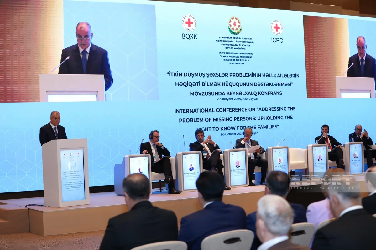 International conference on missing persons takes place in Baku