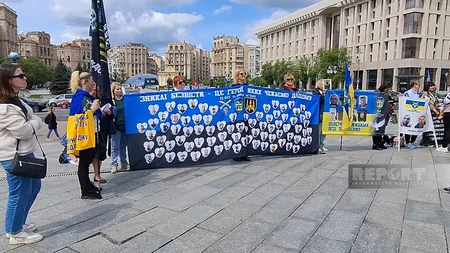 Protest rally by relatives of missing and captured servicemen starts in Kyiv
