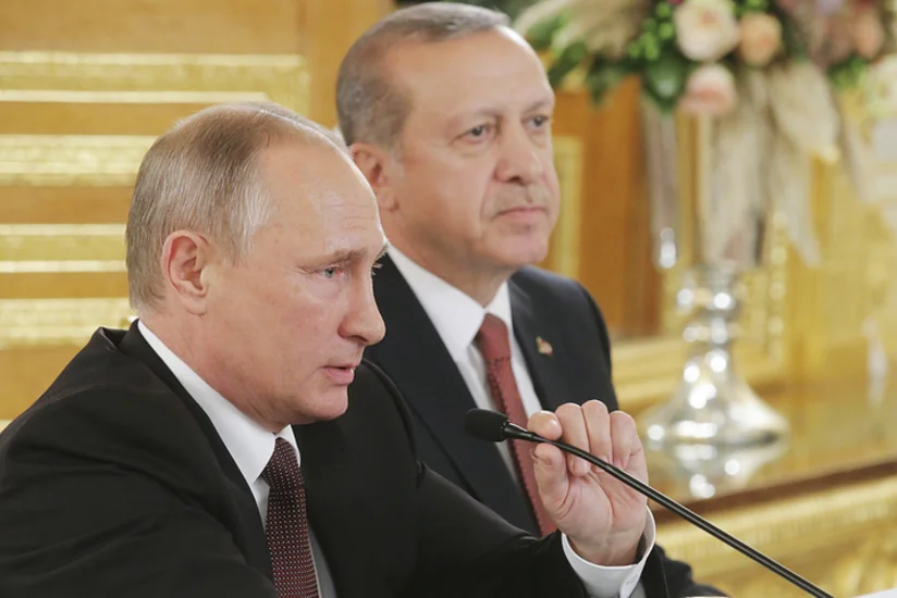 Путин и Эрдоган обсудили ситуацию в Сирии