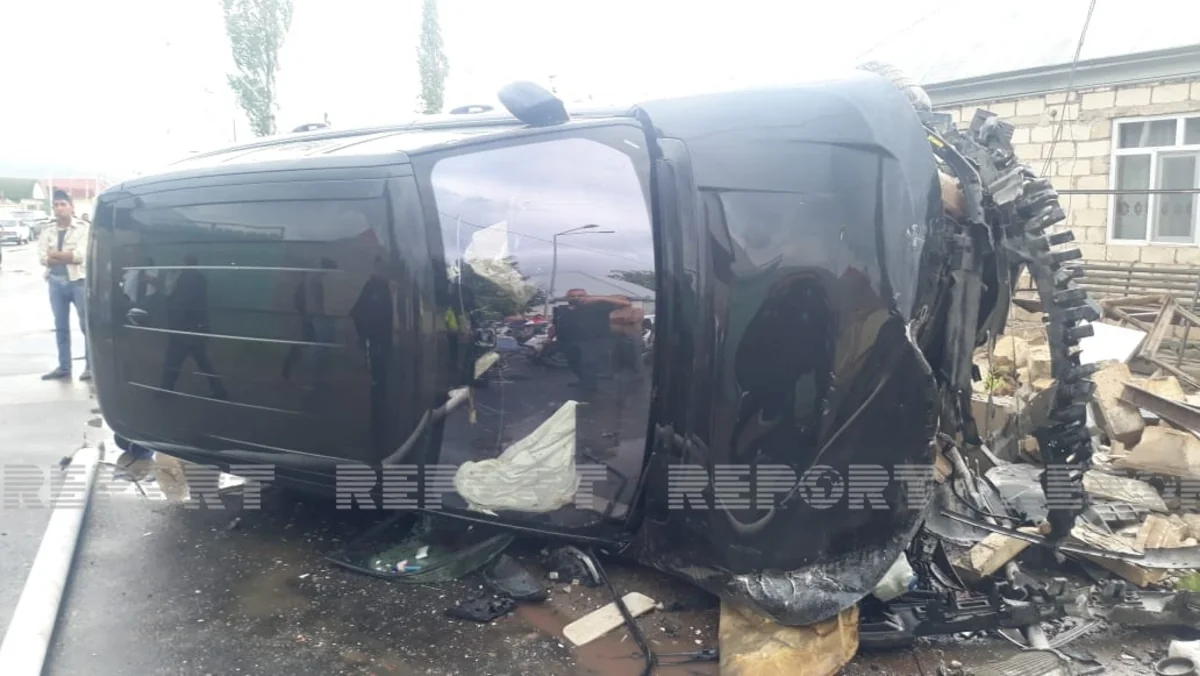 Tovuzda ağır yol qəzası olub, xəsarət alanlar var