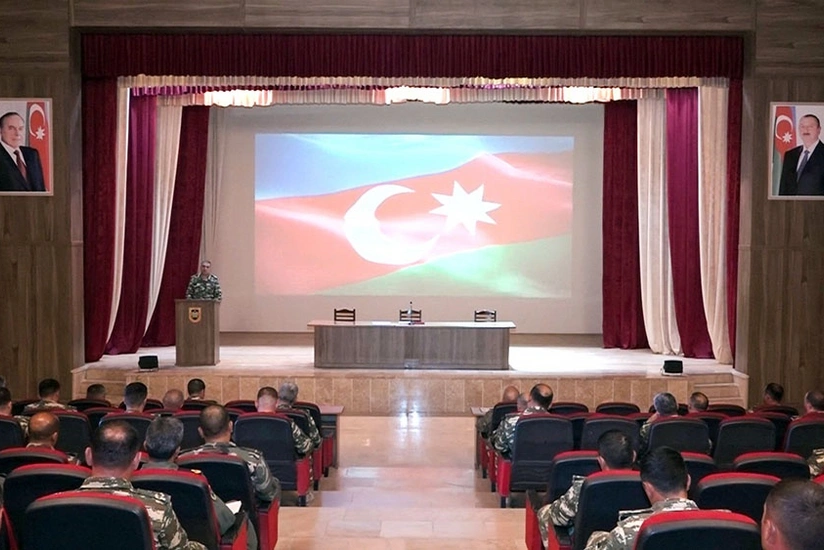 Naxçıvanda komandir hazırlığı sistemində məşğələlər keçirilib