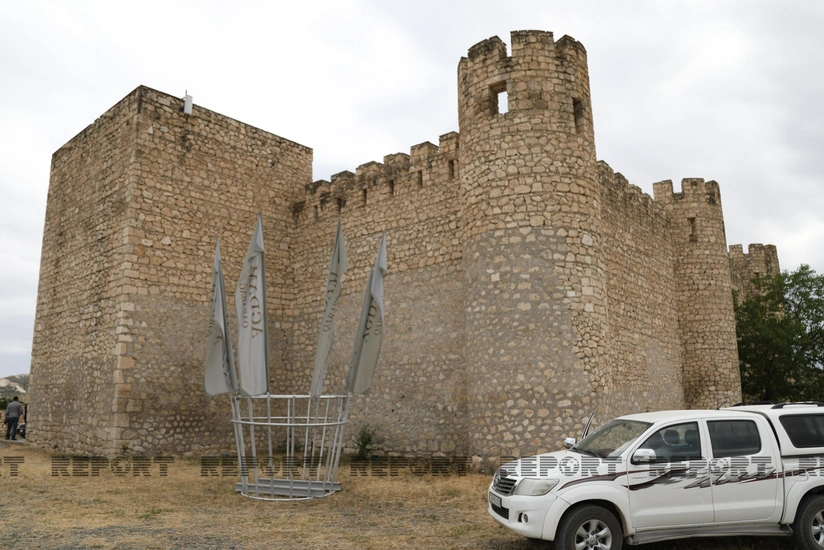 Journalists visit Shahbulag Castle and Mosque