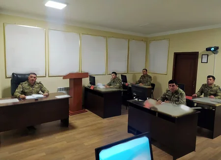 Training-methodological sessions being held in Azerbaijani Army