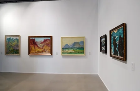 President Ilham Aliyev attended the opening of “Azerbaijani painting in the 20th-21st centuries” exhibition - PHOTO
