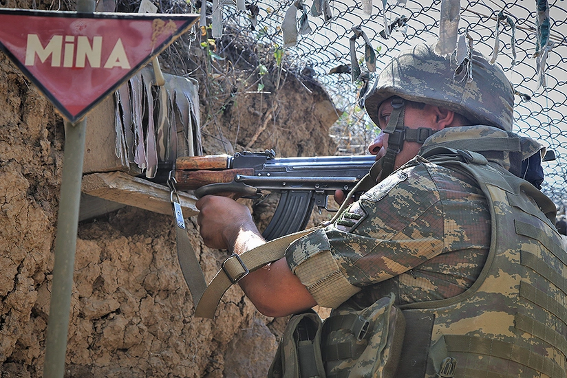 Laçın istiqamətində mövqelərimiz atəşə tutulub