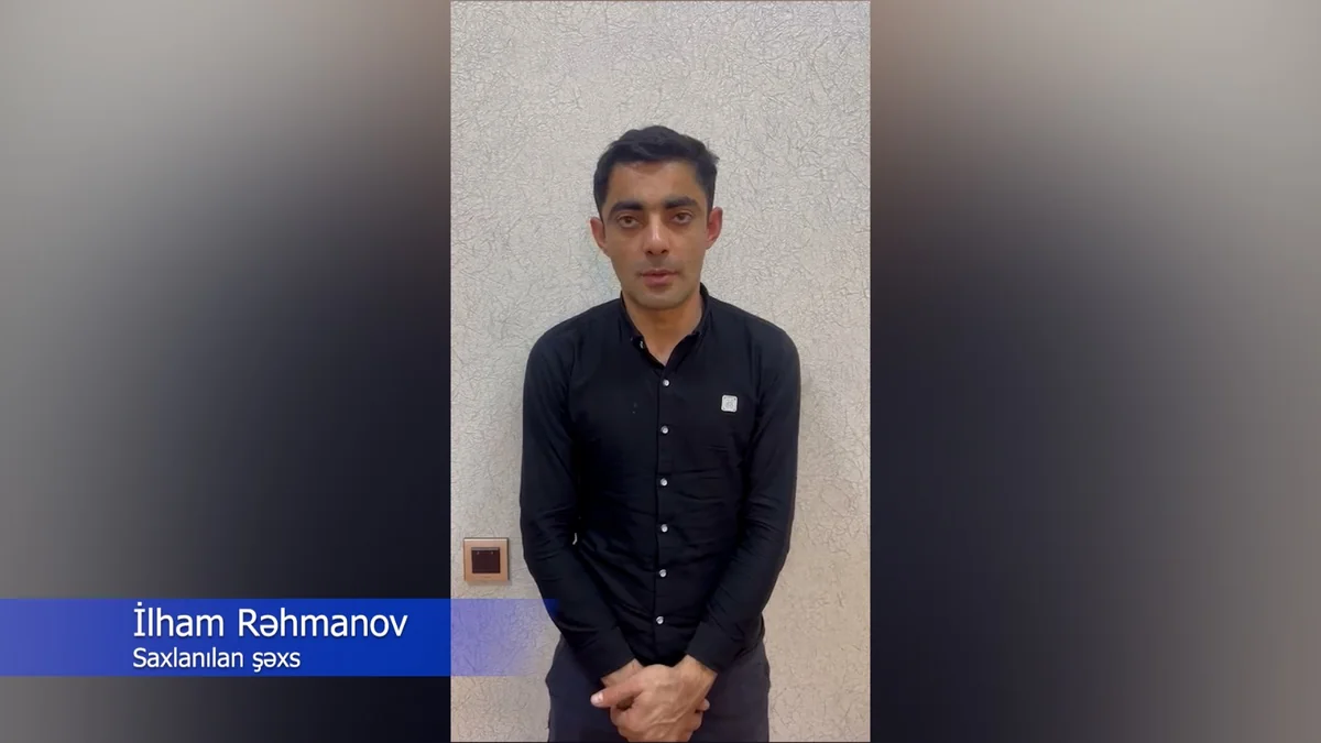 Bakıda ödəmə terminallarından oğurluq edən şəxs saxlanılıb