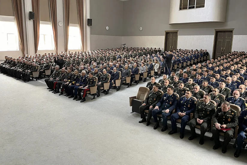 Отмечено 105-летие Военного института имени Гейдара Алиева