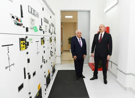 Prezident Azərenerji ASC-nin Dübəndi yarımstansiyanın açılışında iştirak etdi - YENİLƏNİB