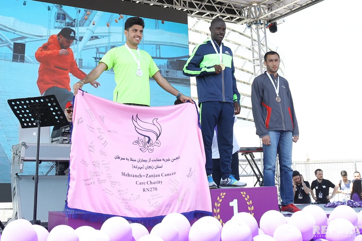Bakı Marafonu 2019un qalibləri mükafatlandırılıb - FOTO