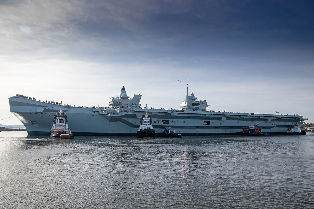 HMS Prince of Wales heads to US for naval exercises