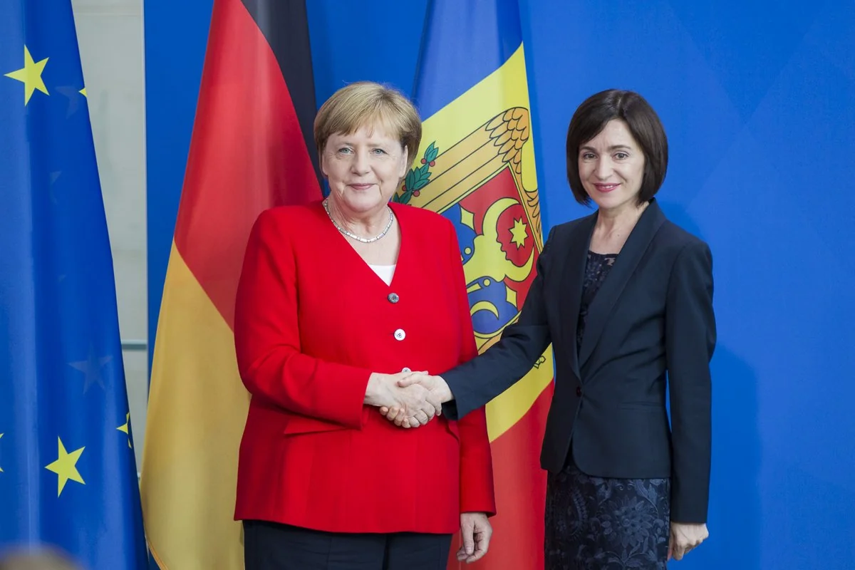 Merkel Moldova prezidenti ilə qaz təchizatı məsələlərini müzakirə edib