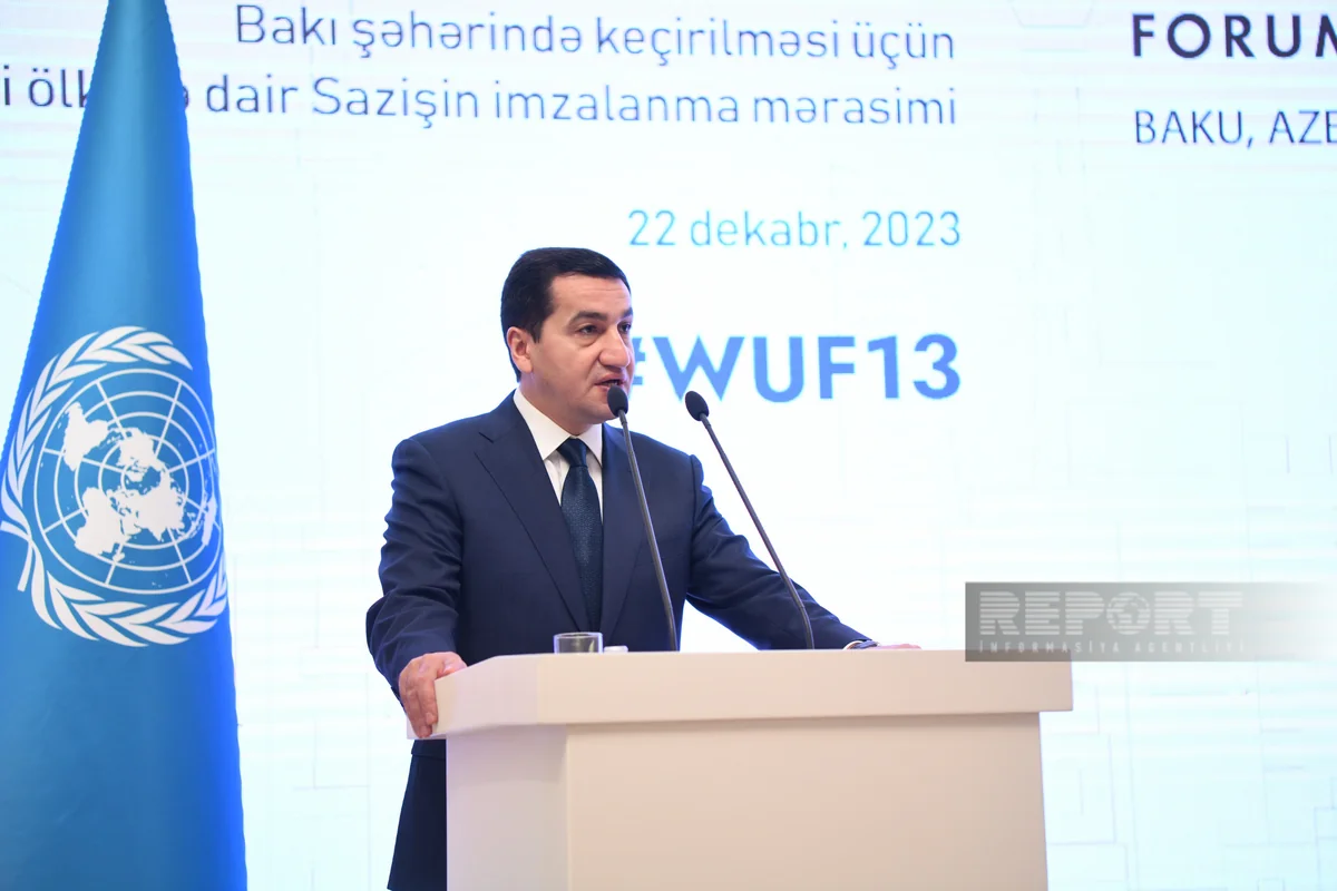 Hikmet Hajiyev: Restoration of liberated Azerbaijani territories - unique experience