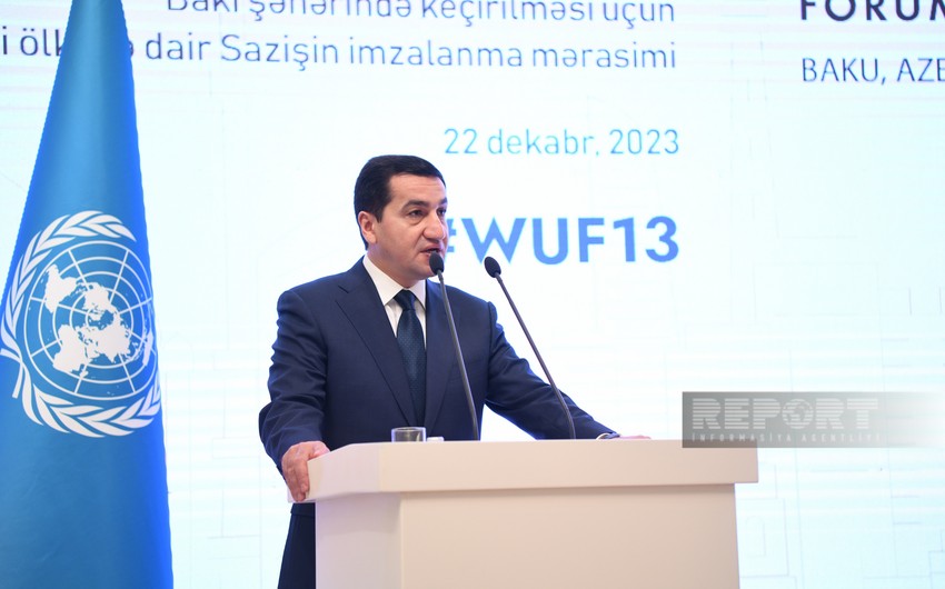 Hikmet Hajiyev: Restoration of liberated Azerbaijani territories - unique experience