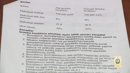 Bakıda saxta ipoteka sənədi hazırlayan mütəşəkkil dəstə üzvləri saxlanılıb - VİDEO - YENİLƏNİB