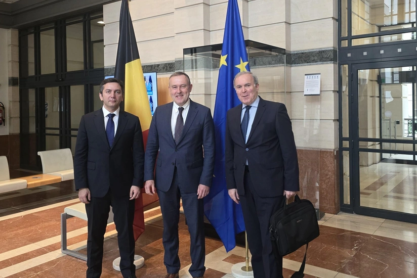 COP29 lead negotiator, Azerbaijani ambassador meet with Belgian officials
